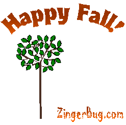Happy Fall! Animated Gif